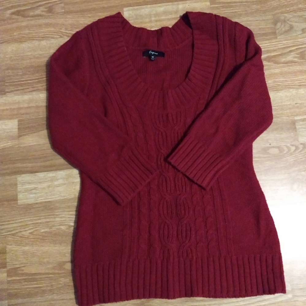 Red Express sweater